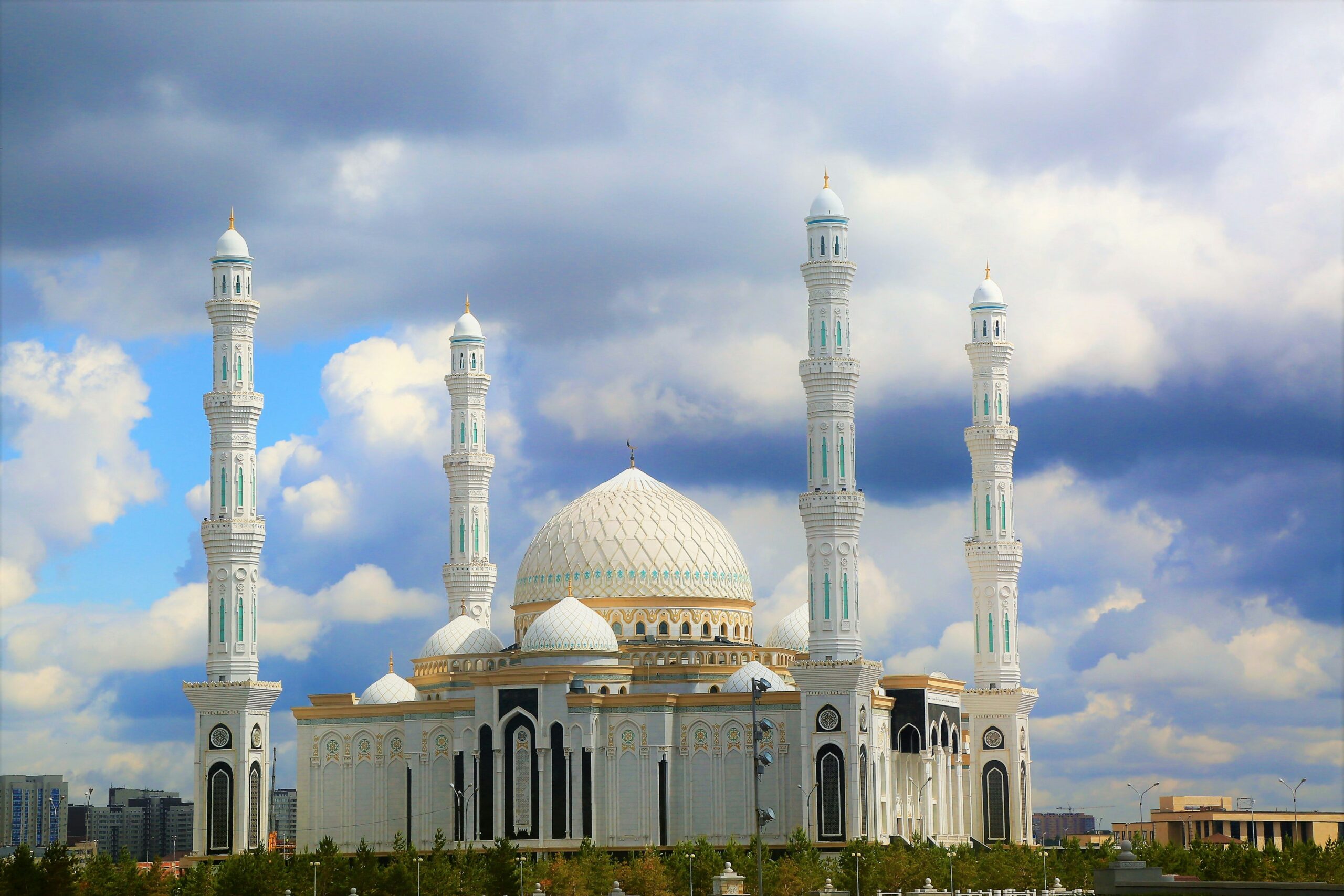 white mosque